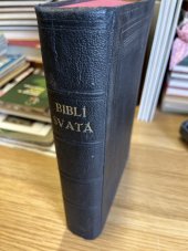 kniha Biblí svatá to jest: svatá písma starého i nového zákona, Synodní rada Českobratrské církce evangelické 1941