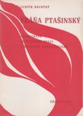 kniha Fráňa Ptašinský, propagátor Sovětského svazu a bojovník proti fašismu, OV KSČ 1977