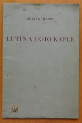 kniha Lutín a jeho kaple, Jan Sigmund 1938