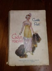 kniha Cadyn rozvod, Šolc 1919