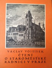 kniha Čtení o Staroměstské radnici v Praze, Jan Štenc 1926