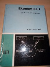 kniha Ekonomika 1. [díl] Učebnice pro 3. a 4. roč. stř. prům. škol strojnických., SNTL 1975