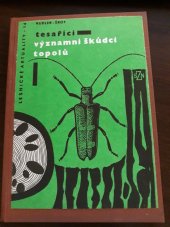 kniha Tesaříci - významní škůdci topolů, SZN 1964