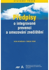 kniha Předpisy o integrované prevenci a omezování znečištění, ABF - Arch 2003