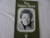 kniha Věra Šimková-Plívová, Československý filmový ústav 1988