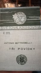 kniha Tři povídky, J. Otto 1910