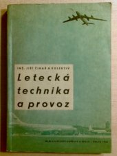 kniha Letecká technika a provoz, Nadas 1961