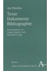 kniha Texte - Dokumente - Bibliographie, Alber 1999