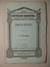 kniha Protichůdci báseň, I.L. Kober 1881