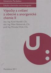 kniha Výpočty a cvičení z obecné a anorganické chemie II, Univerzita Pardubice 2011