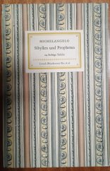 kniha Michelangelo Sibyllen und propheten - 24 barevných obrázků Sixtinskě kaple, Leipzig 1941