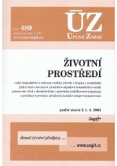 kniha Životní prostředí podle stavu k 1.4.2005, Sagit 