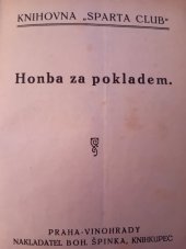 kniha Honba za pokladem, Špinka 1925
