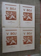 kniha V BOJ edice ilegálního časopisu II.díl (1939-1940), Historický ústav Armády České republiky - Památník odboje 1993