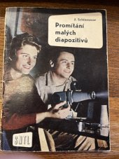 kniha Promítání malých diapozitivů, SNTL 1959