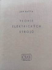 kniha Teorie elektrických strojů, Československá akademie věd 1957