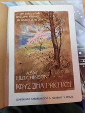 kniha Když zima přichází, Alois Neubert 1924