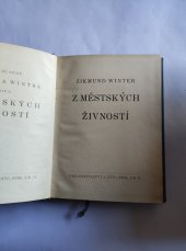 kniha Z městských živností, J.OTTO 1900