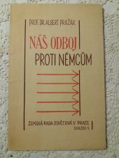 kniha Náš odboj proti Němcům, Jaroslav Jiránek 1946