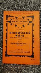 kniha Staročeské máje. Svazek 5, - Posekali máje, už je vezou-, Alois Neubert 1933