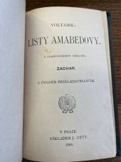 kniha Listy Amabedovy, J. Otto 1908