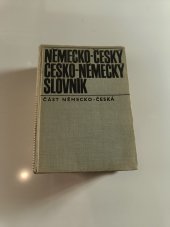 kniha Německo-český a česko-německý slovník Sv. 1 - Německo-česká část, SPN 1970