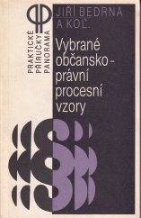 kniha Vybrané občanskoprávní procesní vzory, Panorama 1989