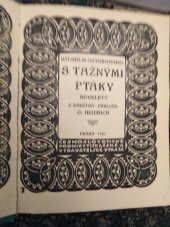 kniha S tažnými ptáky novelety, Čsl. podn. tiskař. a vydav. 1920