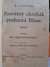 kniha Posvátný chrobák profesora Blisse, Národní politika 1932