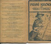 kniha První kroky ve skautingu, Gustav Voleský 1921