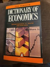 kniha Dictionary of Economics, Penguin Books 1992