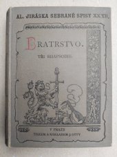 kniha Bratrstvo II., - Mária - tři rhapsodie., J. Otto 1907