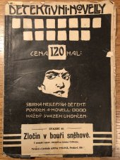 kniha Zločin v bouři sněhové, Rudolf Storch 