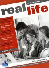 kniha Real Life Pre-Intermediate Workbook CZ Edition, Pearson Education 2019