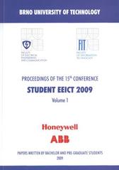 kniha Student EEICT 2009 proceedings of the 15th conference, Novpress 2009