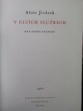 kniha V cizích službách Kus české anabaze, SNDK 1962