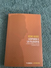 kniha Leopardi e la filosofia, Mimesis edizioni 2022