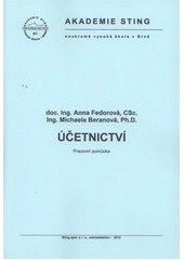 kniha Účetnictví pracovní pomůcka, Sting 2012
