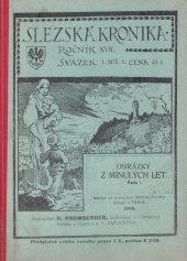 kniha Obrázky z minulých let, R. Promberger 1906