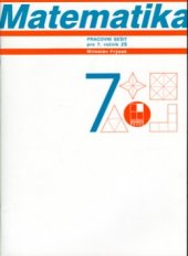 kniha Matematika pracovní sešit pro 7. ročník ZŠ, Kvarta 1998