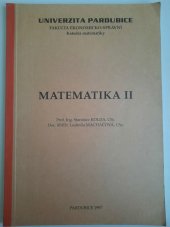 kniha Matematika II, Univerzita 1997