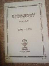 kniha Efemeridy pro astrology 1991-2000, Vodnář 1995