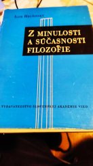 kniha Z minulosti a súčasnosti filozofie, Slovenska akademia vied  1961