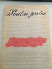 kniha Pečetní prsten, Fr. Borový 1941