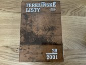 kniha Terezínské listy sborník Památníku Terezín., Oswald 2001