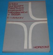 kniha Kritika buržoazní falzifikace postavení náboženství v SSSR, Horizont 1979