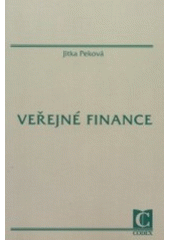 kniha Veřejné finance úvod do problematiky, CODEX Bohemia 1999