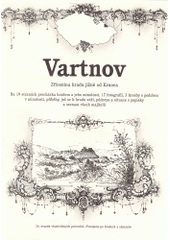 kniha Vartnov zřícenina hradu jižně od Krnova, Beatris 2003