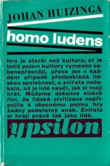 kniha Homo ludens o původu kultury ve hře, Mladá fronta 1971