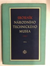 kniha Sborník Národního technického musea. Sv. 2, SNTL 1956